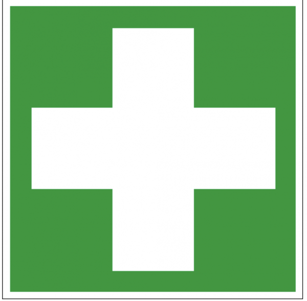 Schild nachleuchtend selbstklebend